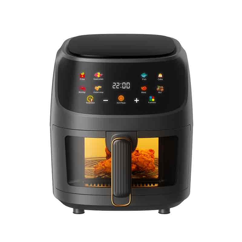 Air Fryer 5L Digital - 1350W Digital Air Fryer, Transparent Window
