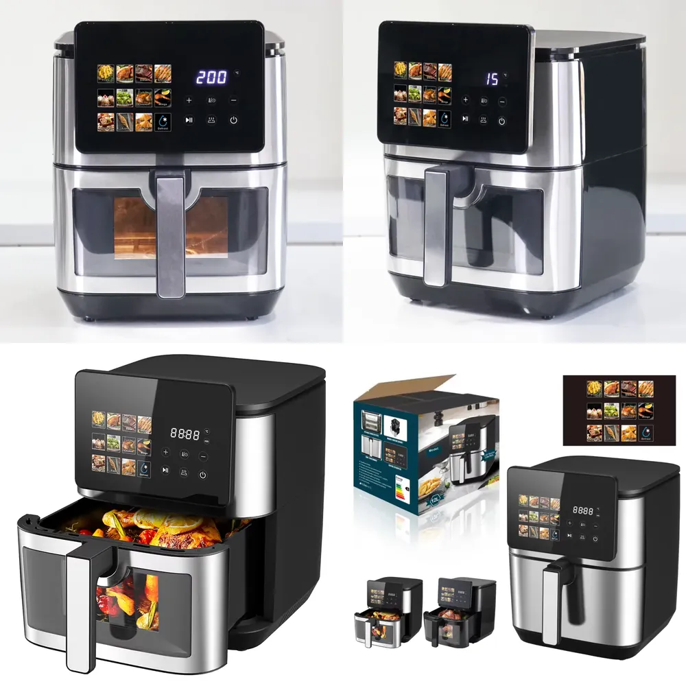 Air Fryer 5L Digital - New 5L 6L 7L 8L 12L