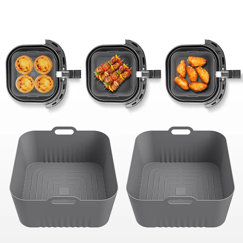 17cm Silicone Air Fryer Mold - - Air Fryer 5L Digital ulasan dan harga