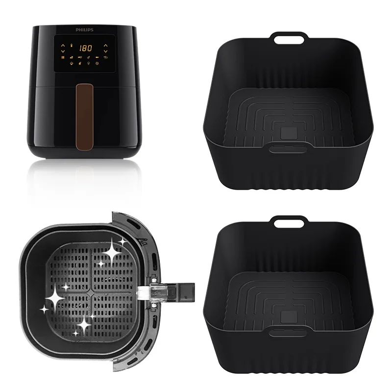 17cm Silicone Air Fryer Mold - - Air Fryer 5L Digital ulasan dan harga