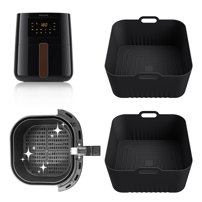 17cm Silicone Air Fryer Mould  - Air Fryer 5L Digital ulasan dan harga