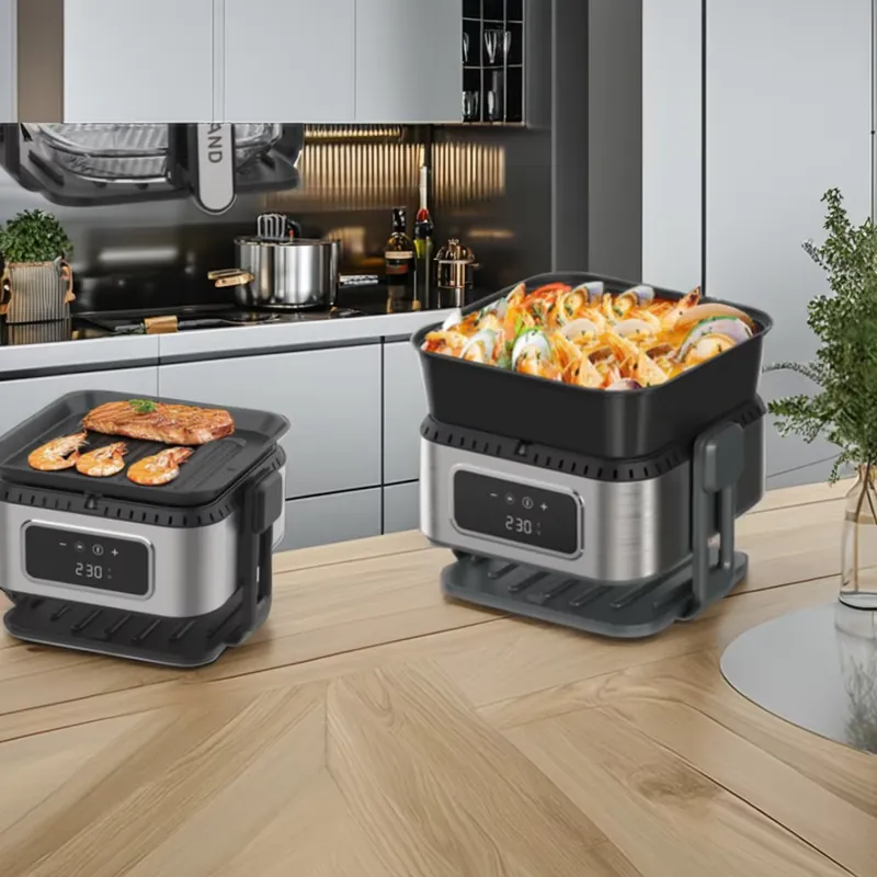 3 In1 Stainless Steel 5L Air F - Air Fryer 5L Digital ulasan dan harga