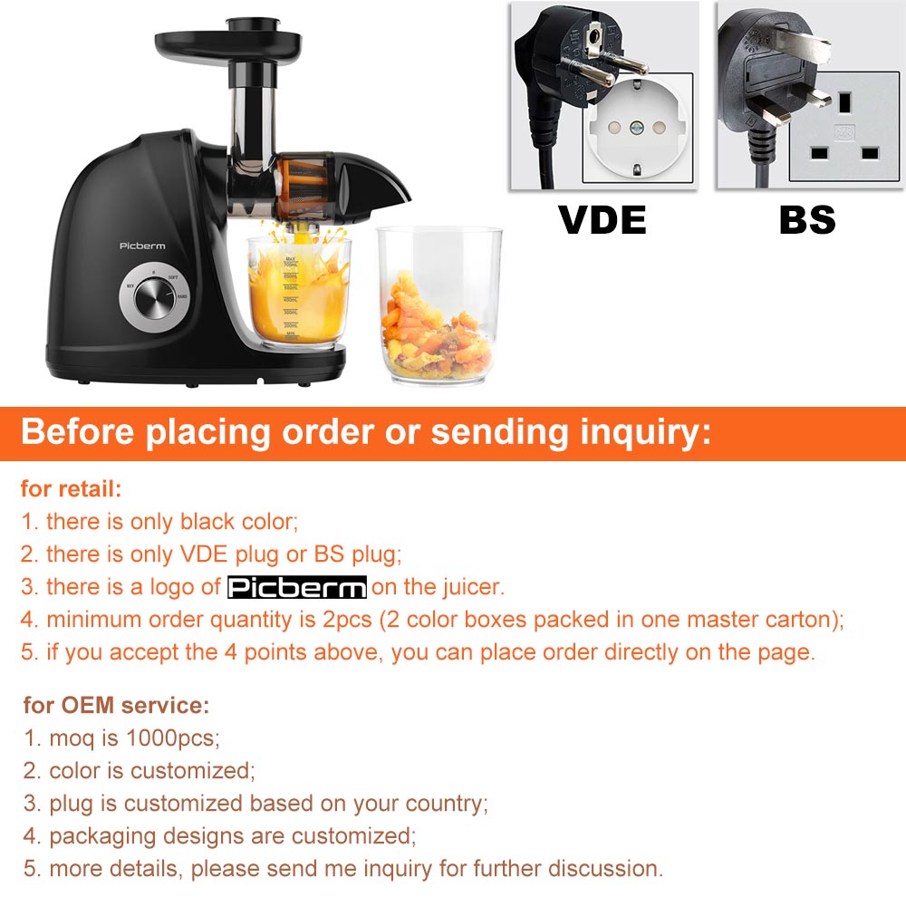 2026-Black Horizontal Slow Jui - Kitchen Appliances Quality ulasan dan harga