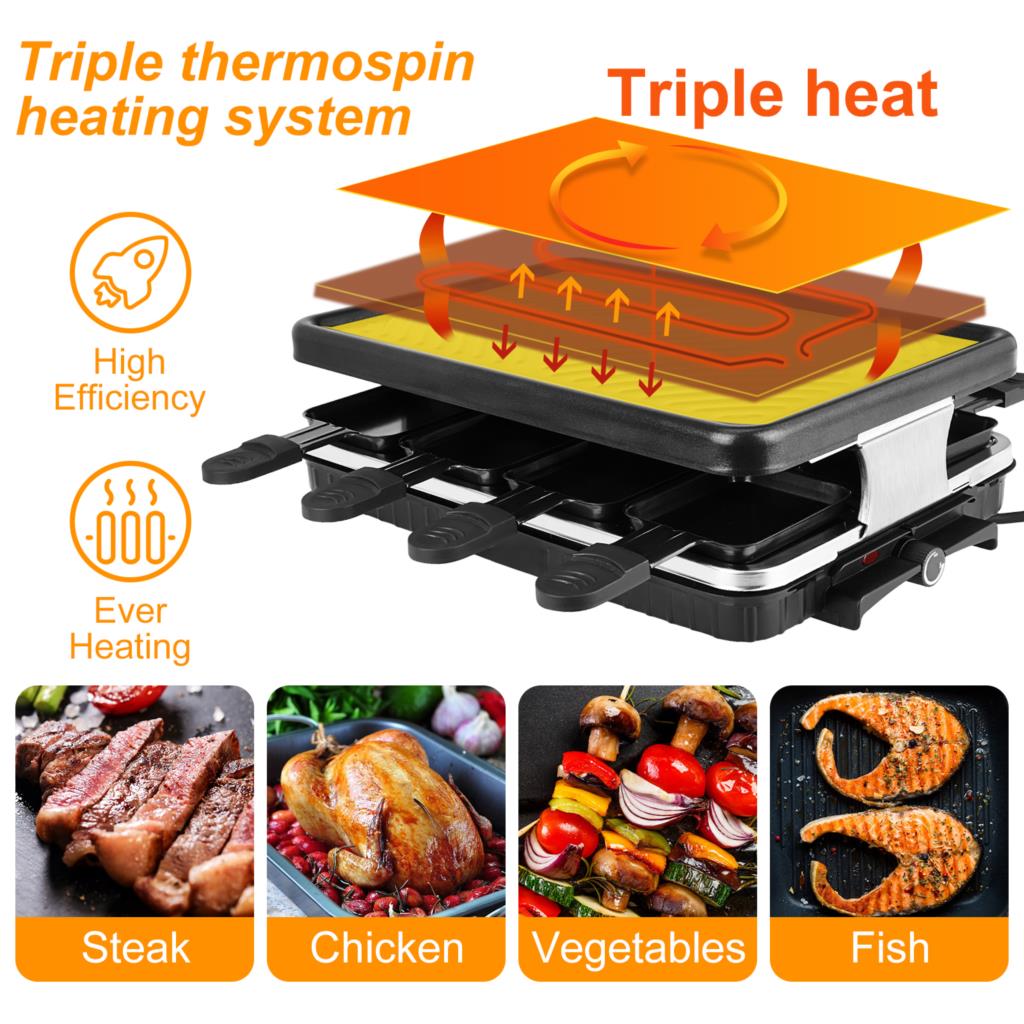 Table Grill Electric Korean BB - Raclette Grill Table ulasan dan harga