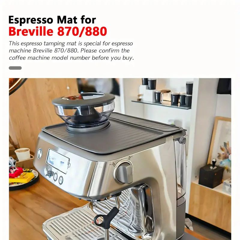 Silicone Coffee Mat for Brevil - Breville Espresso Bes870 ulasan dan harga