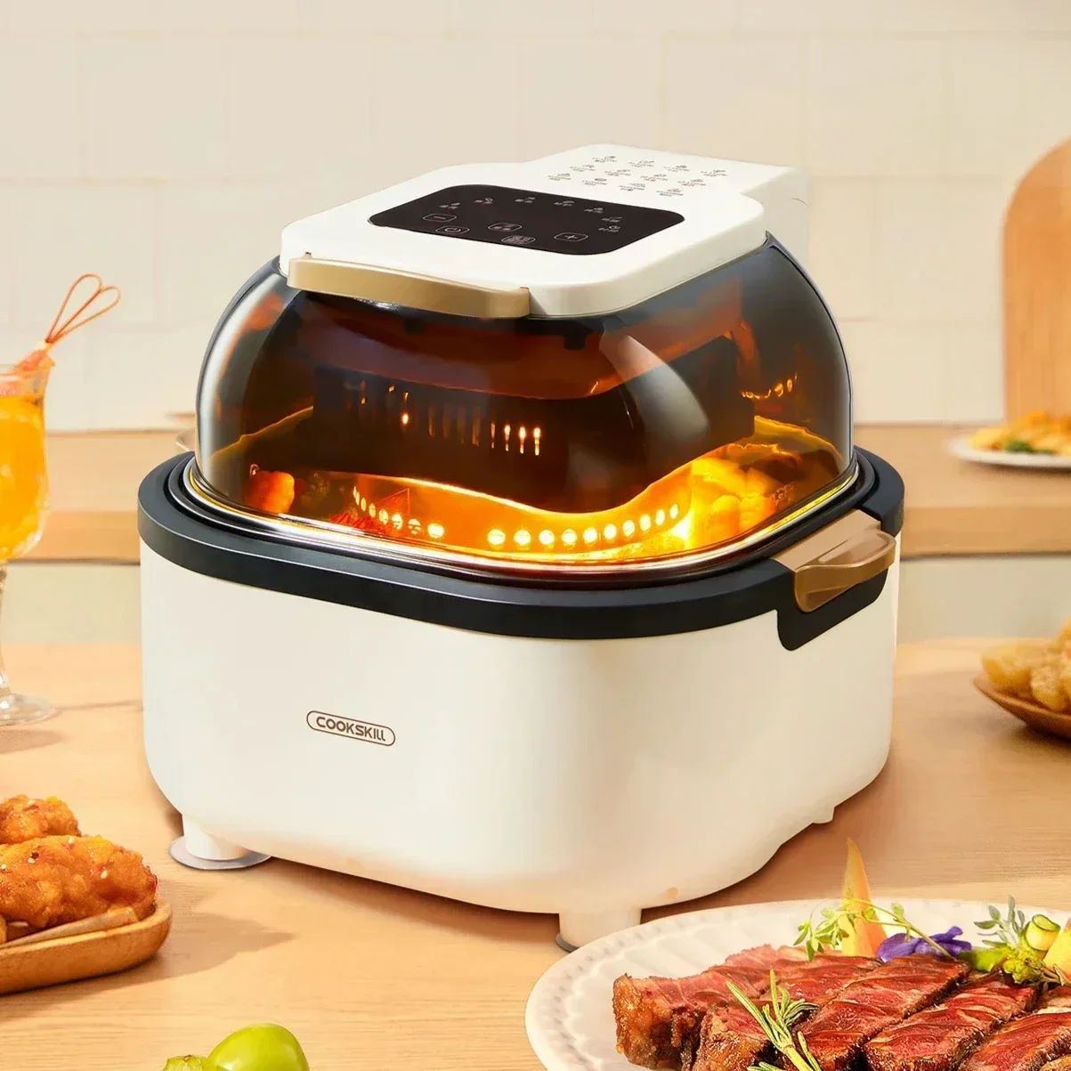 Visual air fryer new home kitc - Air Fryer 5L Digital ulasan dan harga