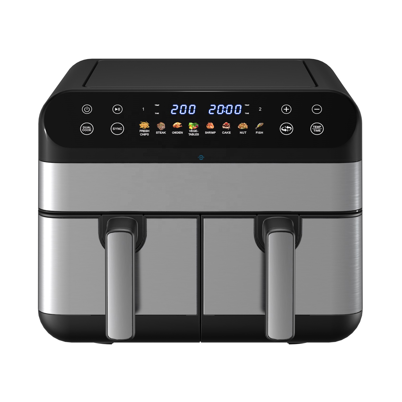 Double 5L Cooking Baskets Deep - Air Fryer 5L Digital ulasan dan harga