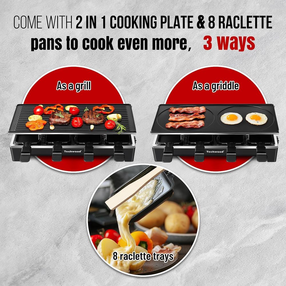 Raclette Grill, Electric Table - Raclette Grill Table ulasan dan harga