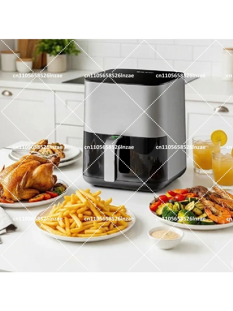 5L 1450W Digital Air Fryer wit - Air Fryer 5L Digital ulasan dan harga
