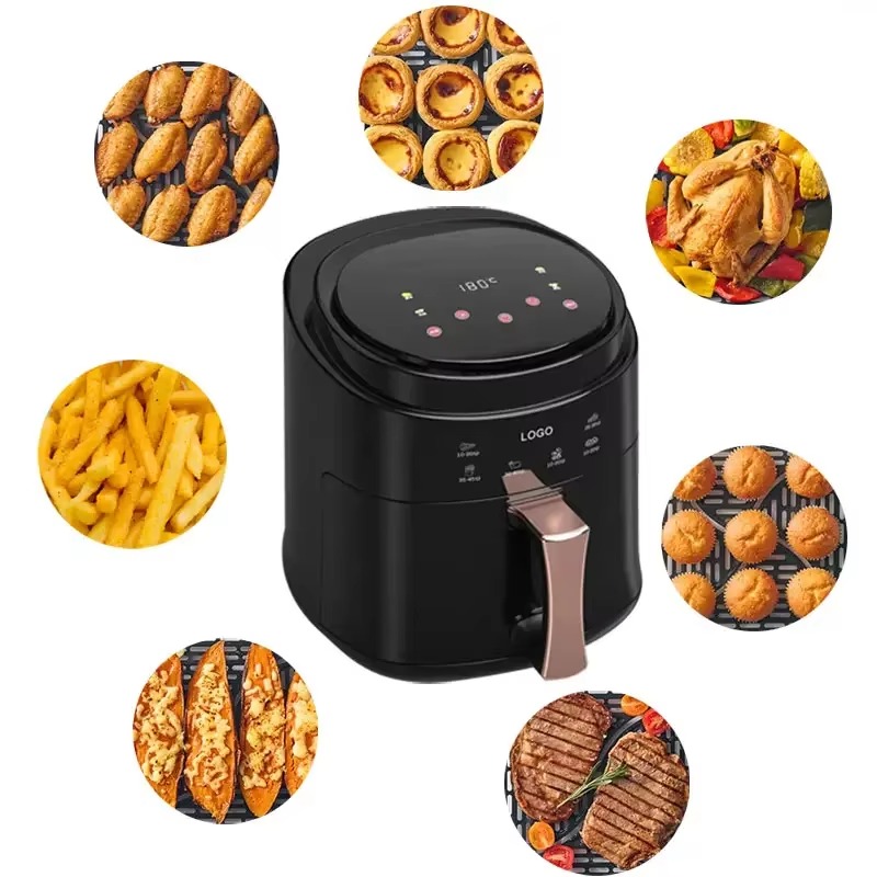 2800W 5L 6L 8L Digital Control - Air Fryer 5L Digital ulasan dan harga
