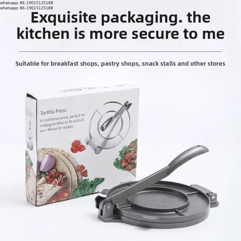 Manual corn flour tortilla pre - Tortilla Press Cast ulasan dan harga