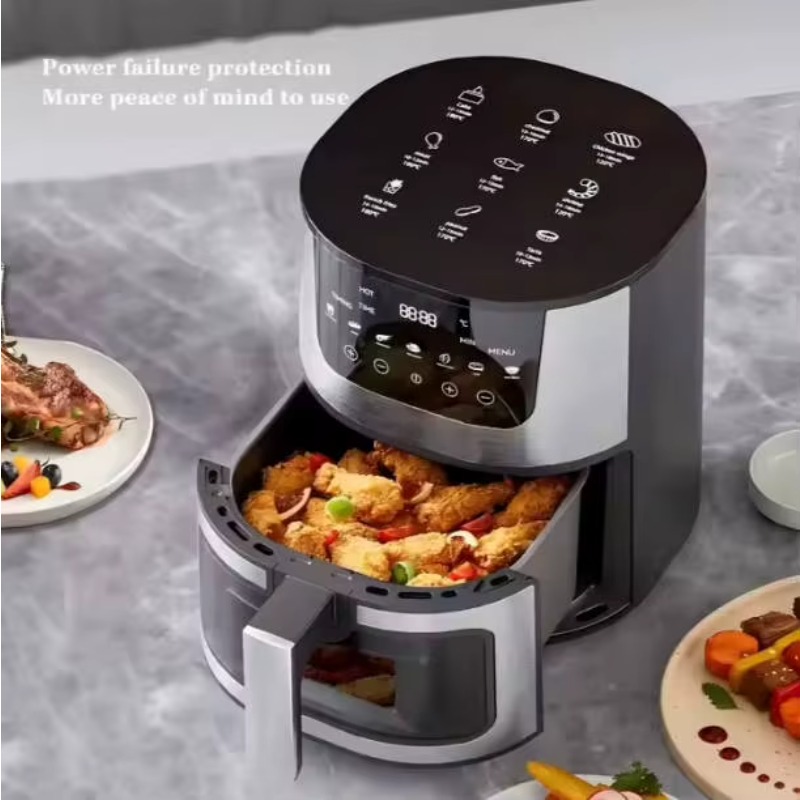 5L 6L 7L 8L 12L Oil Free Fryer - Air Fryer 5L Digital ulasan dan harga