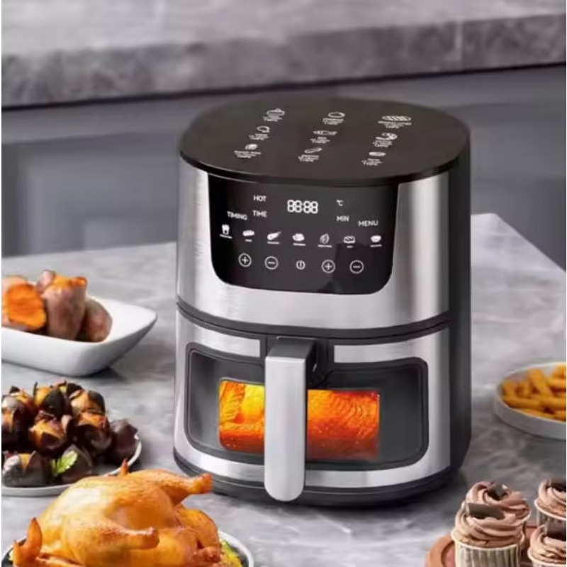 5L 6L 7L 8L 12L Oil Free Fryer - Air Fryer 5L Digital ulasan dan harga