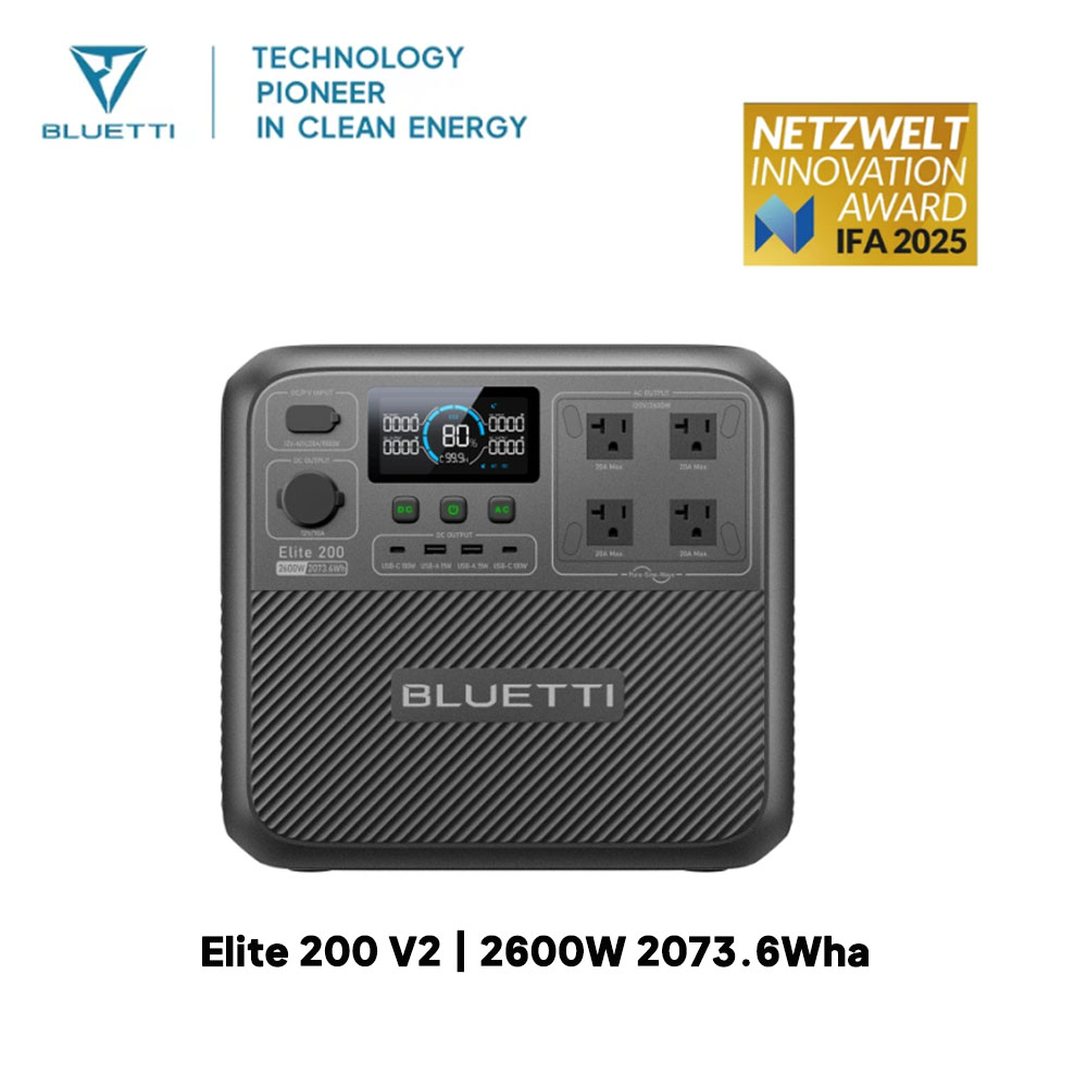 【Renew】BLUETTI Elite 200 V2 Po - Bread Maker Machine ulasan dan harga