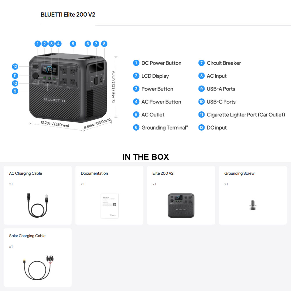 【Renew】BLUETTI Elite 200 V2 Po - Bread Maker Machine ulasan dan harga