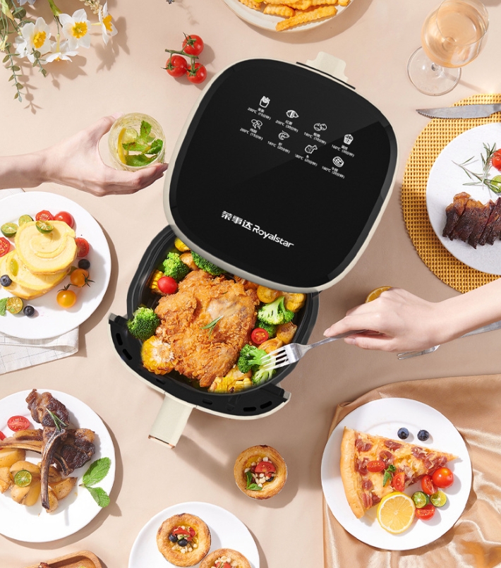 China Royalstar Oil Free Healt - Air Fryer 5L Digital ulasan dan harga