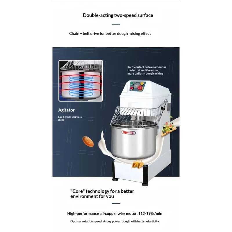 HR Commercial 5L/7L/10L Dough  - Bread Maker Machine ulasan dan harga