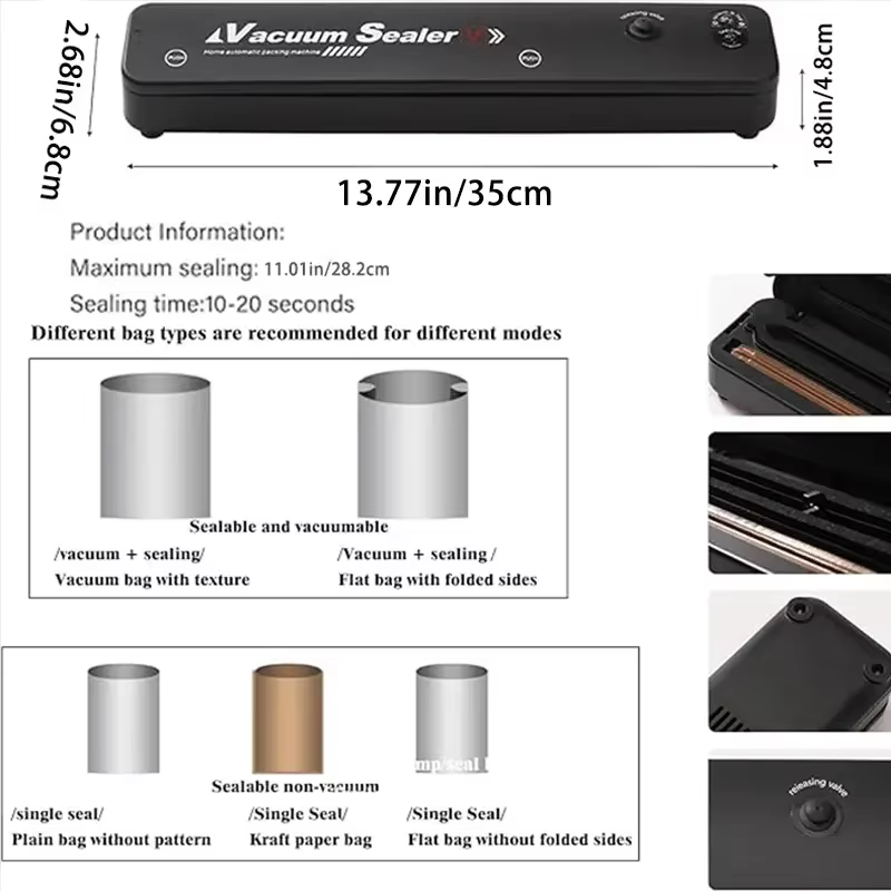 2026 High Quality Vacuum Seale - Kitchen Appliances Quality ulasan dan harga