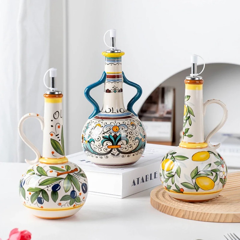 Ceramic Oil Bottle Soy Sauce B - Kitchen Appliances And Utensils ulasan dan harga