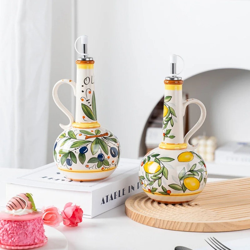 Ceramic Oil Bottle Soy Sauce B - Kitchen Appliances And Utensils ulasan dan harga